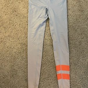 Alo Yoga fade leggings with stripe